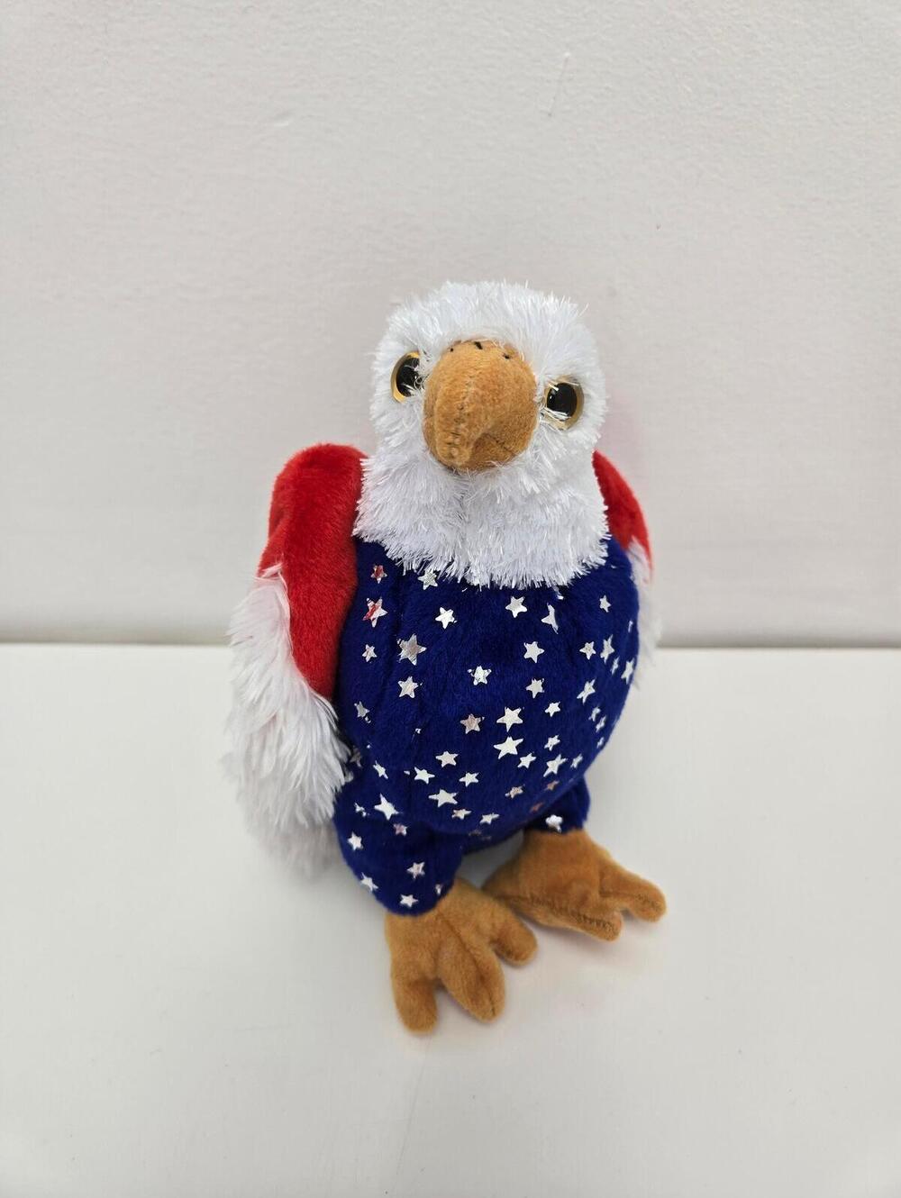 Ty Beanie Baby “Free” the Eagle Internet Exclusve Star Chest Version (5.5 inch)